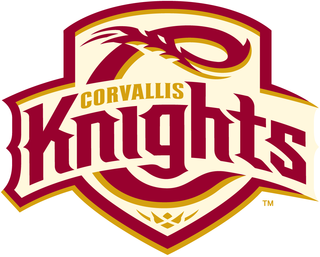 Corvallis Knights 2015-Pres Primary logo iron on heat transfer